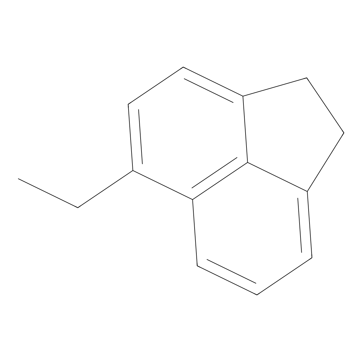 5-Ethyl-1,2-dihydroacenaphthylene molecular structure, CAS 13936-05-5