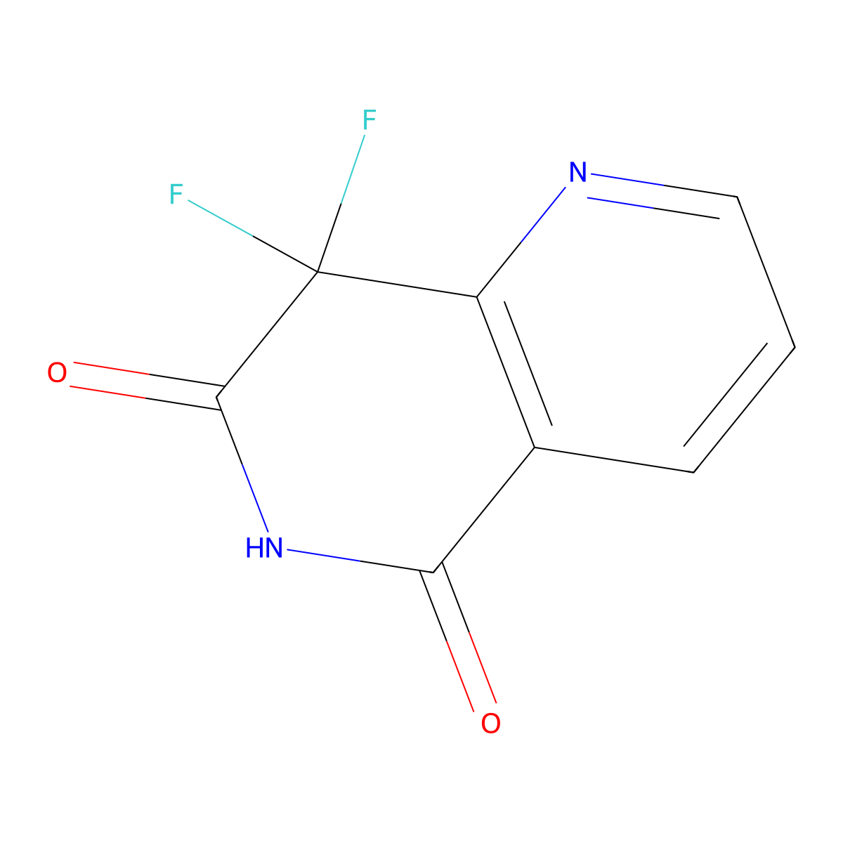 8,8-Difluoro-5,6,7,8-tetrahydro-1,6-naphthyridine-5,7-dione molecular structure, CAS 1393726-72-1