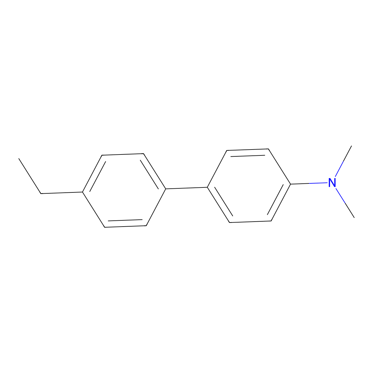 4'-Ethyl-N,N-dimethyl[1,1'-biphenyl]-4-amine molecular structure, CAS 1393827-89-8