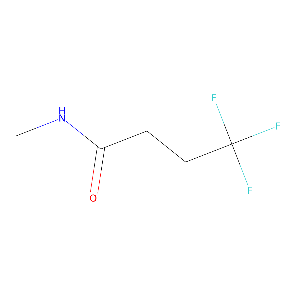 4,4,4-trifluoro-N-methylbutanamide molecular structure, CAS 1394040-58-4