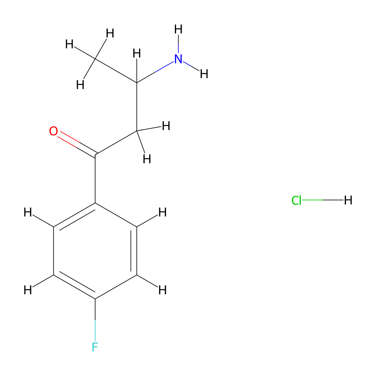 3-Amino-1-(4-fluorophenyl)butan-1-one hydrochloride molecular structure, CAS 1394041-57-6