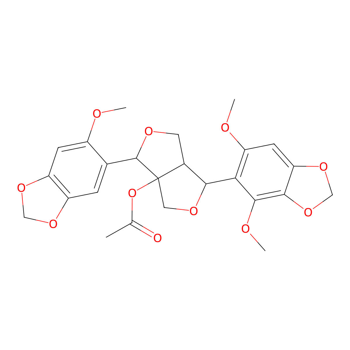 2-Demethoxyleptostachyol acetate molecular structure, CAS 139405-55-3