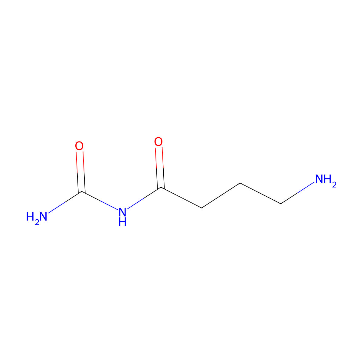 (4-Aminobutanoyl)urea molecular structure, CAS 1394116-61-0