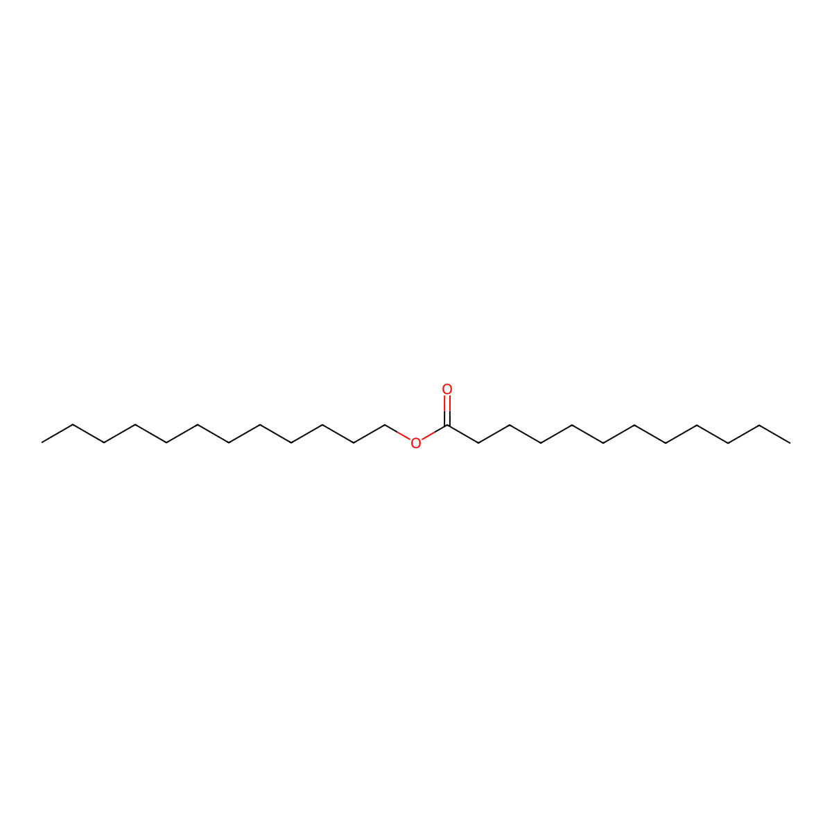 Lauryl Laurate molecular structure, CAS 13945-76-1