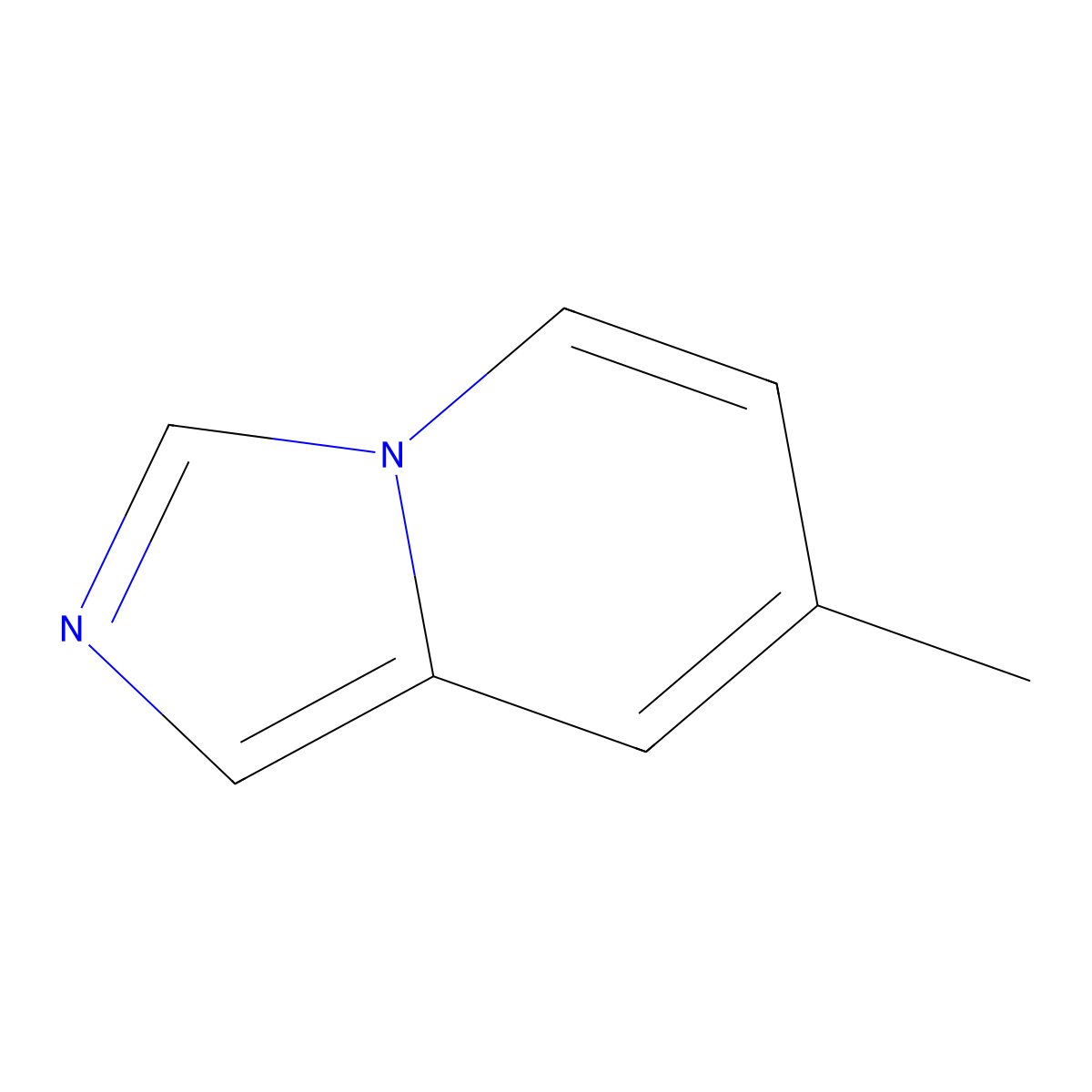 7-Methylimidazo[1,5-a]pyridine molecular structure, CAS 139452-19-0