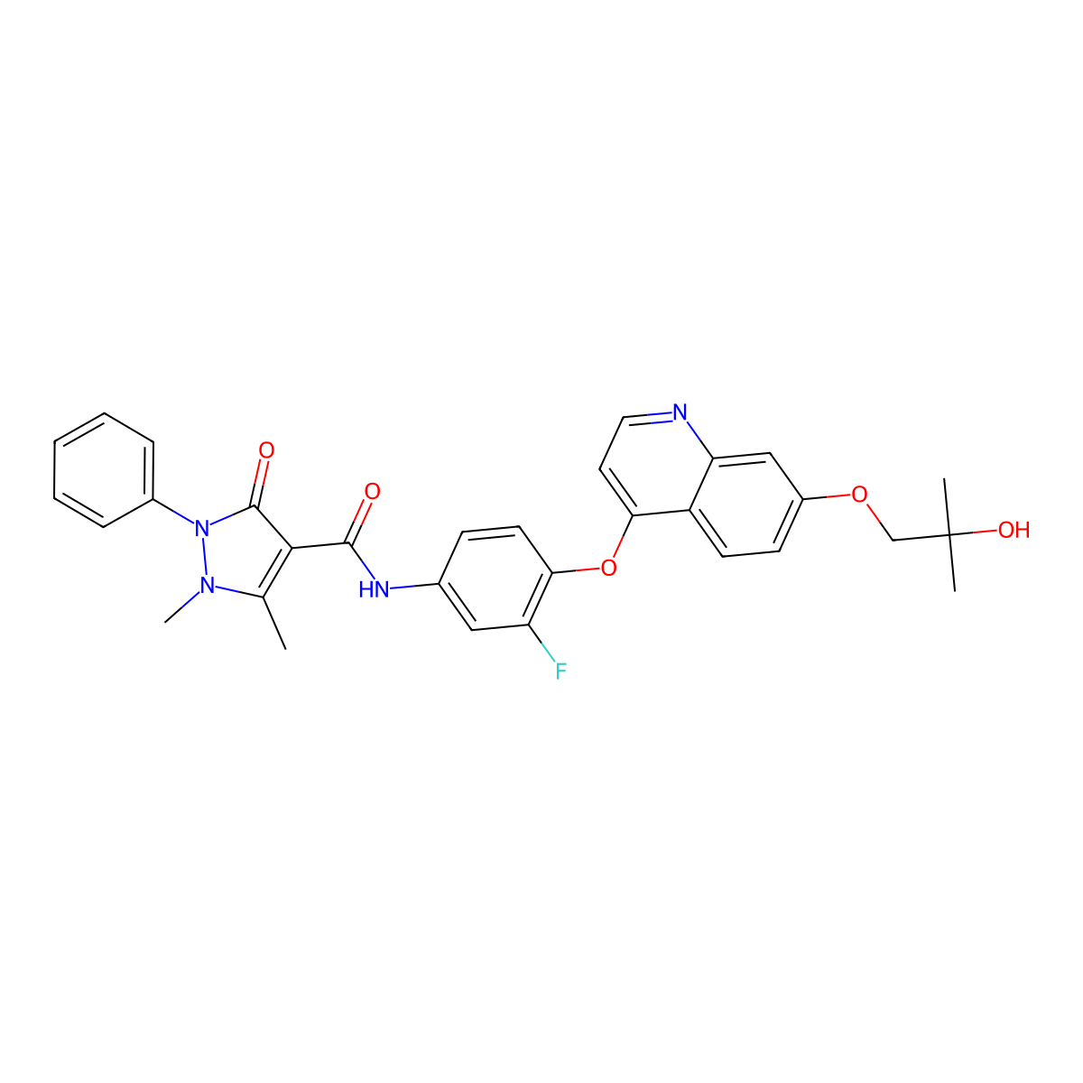 Ningetinib molecular structure, CAS 1394820-69-9