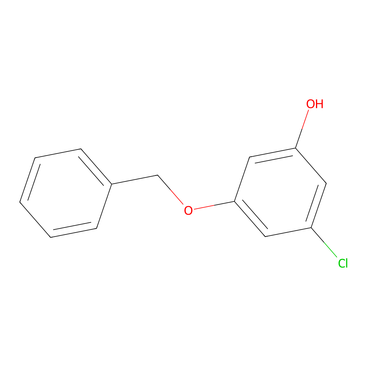 3-(Benzyloxy)-5-chlorophenol molecular structure, CAS 1394927-34-4