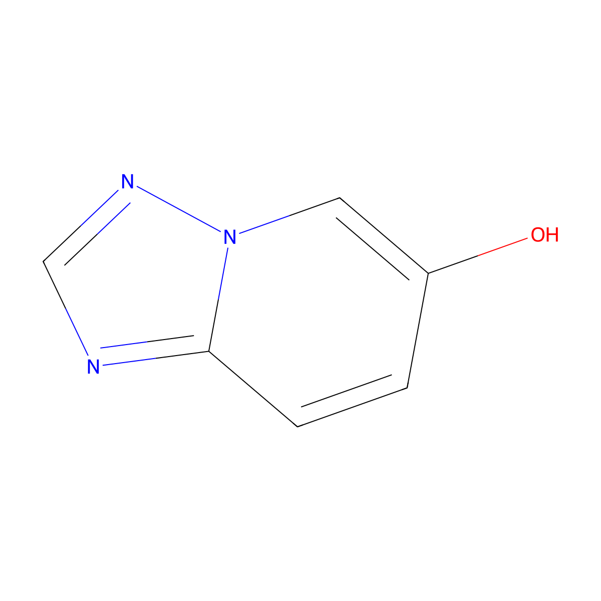 (1,2,4)Triazolo(1,5-a)pyridin-6-ol molecular structure, CAS 1394969-56-2