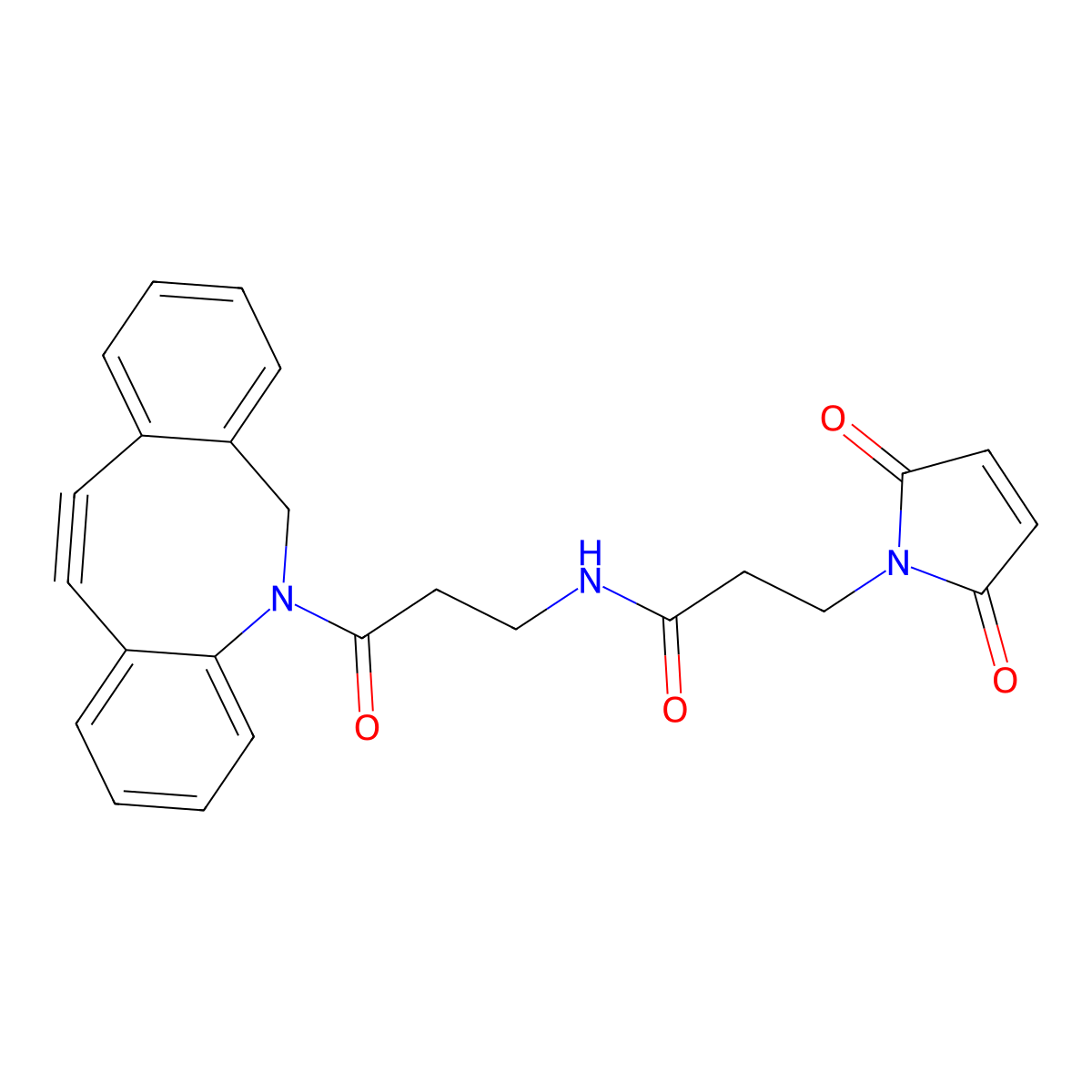 DBCO-Maleimide molecular structure, CAS 1395786-30-7