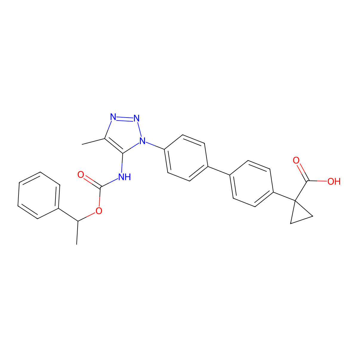 LPA1 receptor antagonist 1 molecular structure, CAS 1396006-71-5