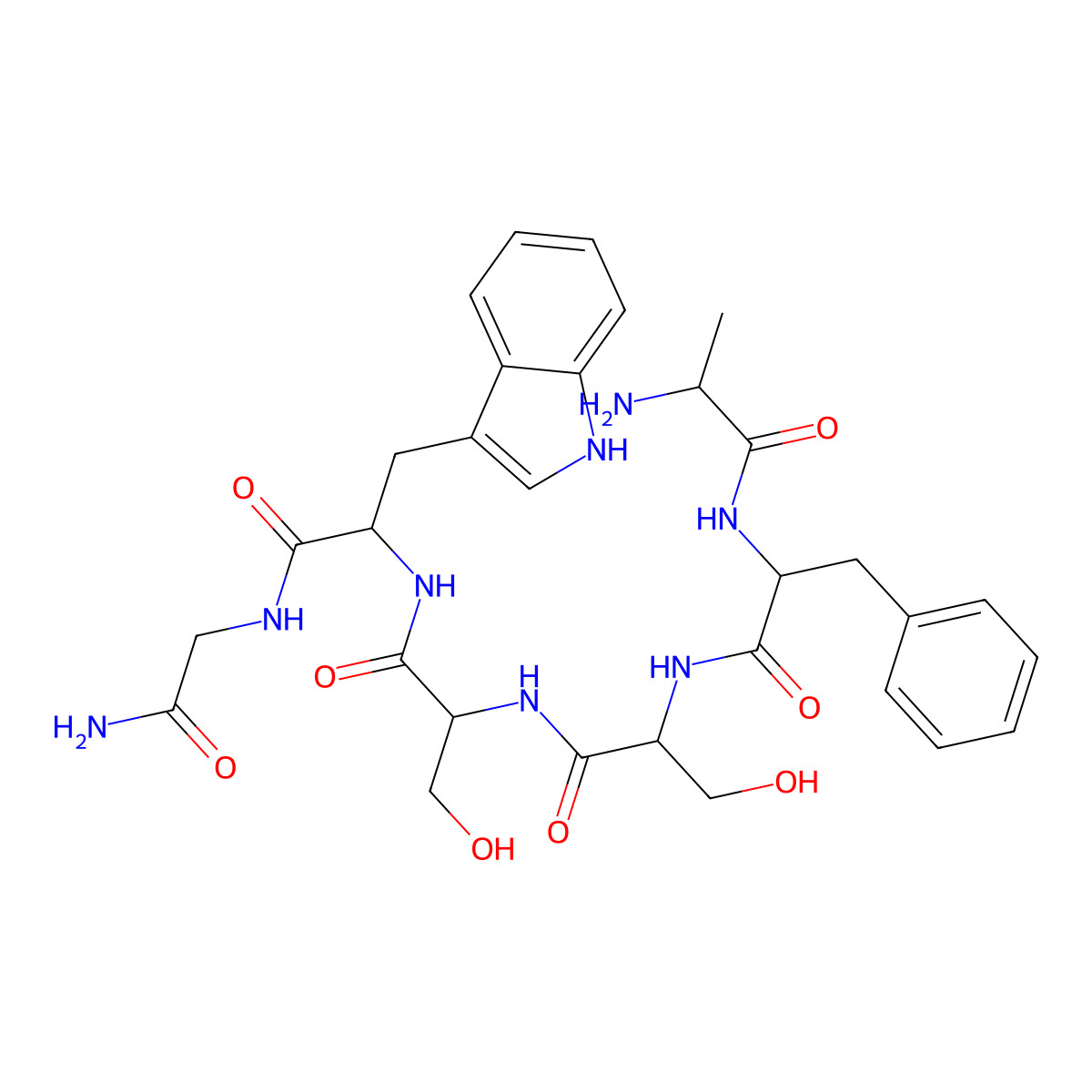 Locustakinin molecular structure, CAS 139602-08-7