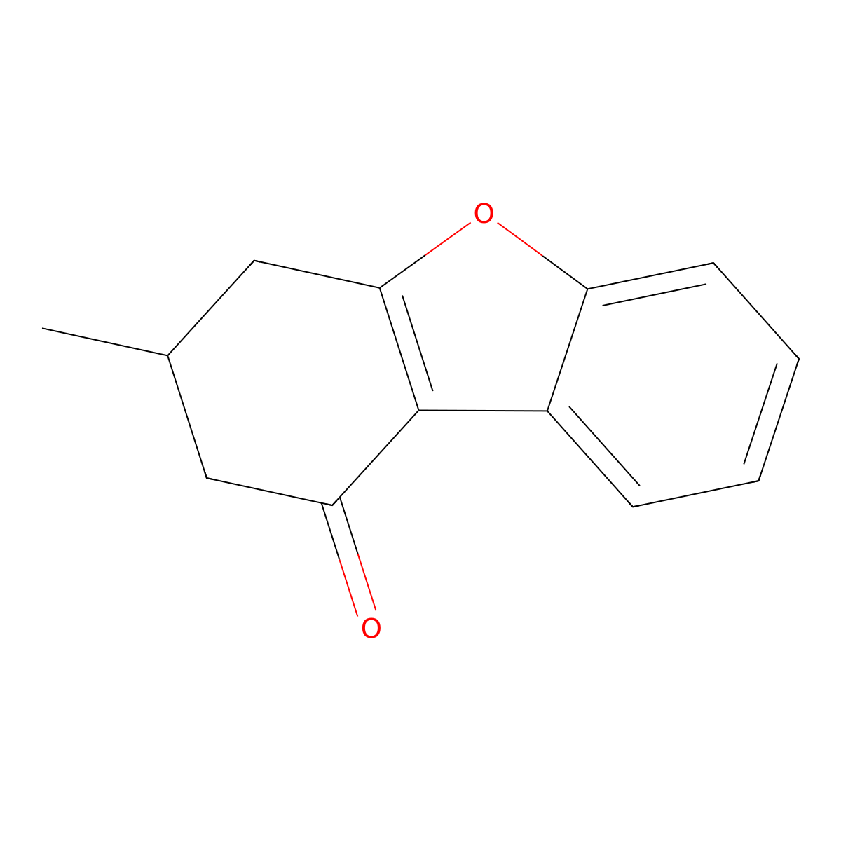 3-Methyl-3,4-dihydrodibenzo[b,d]furan-1(2H)-one molecular structure, CAS 1396173-97-9