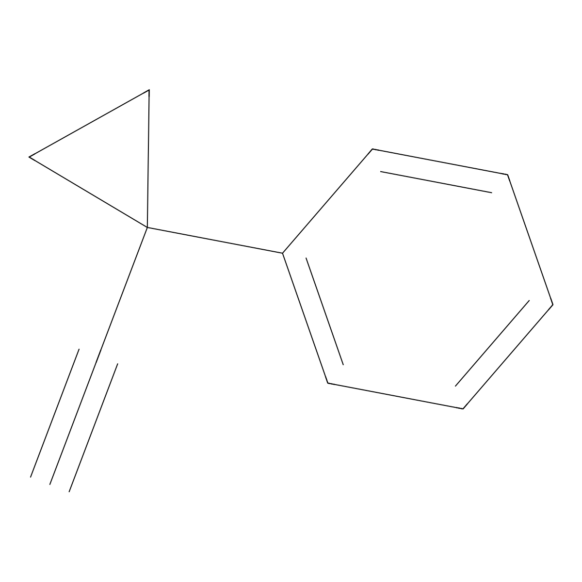 (1-Ethynylcyclopropyl)benzene molecular structure, CAS 139633-98-0