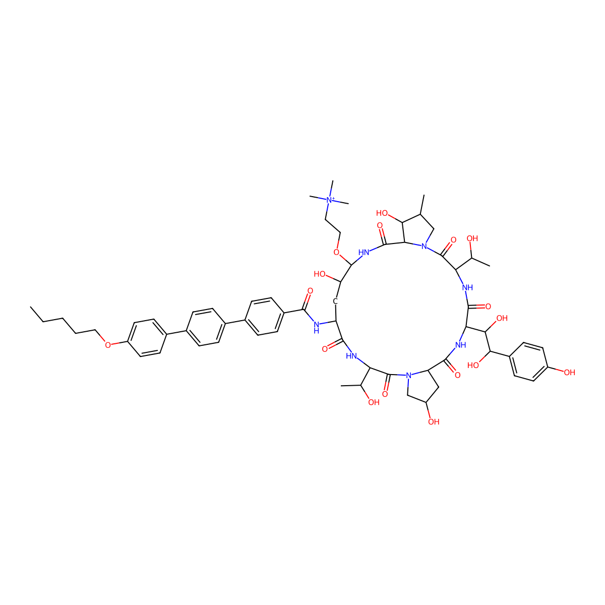 Rezafungin molecular structure, CAS 1396640-59-7