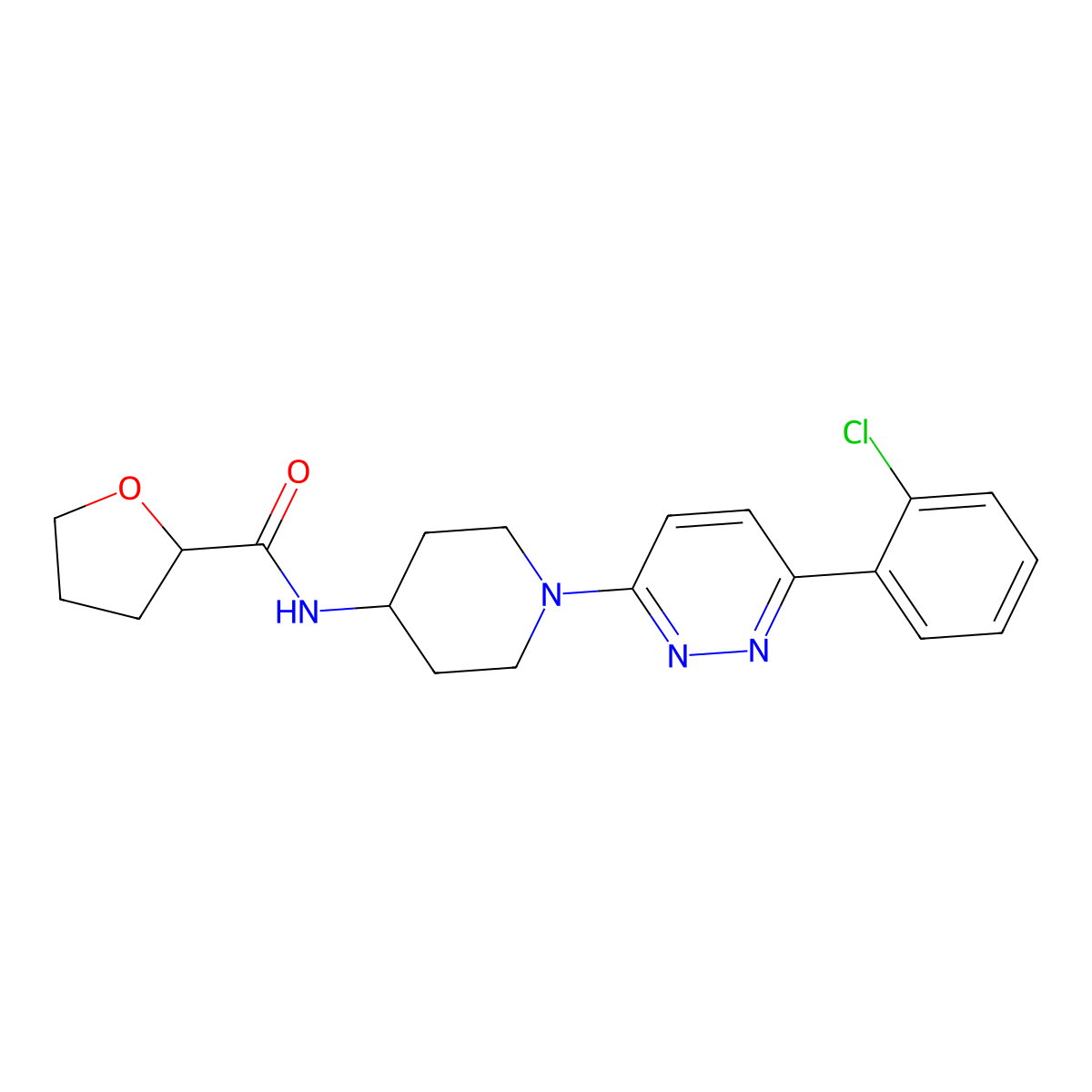C20H23ClN4O2 molecular structure, CAS 1396843-33-6