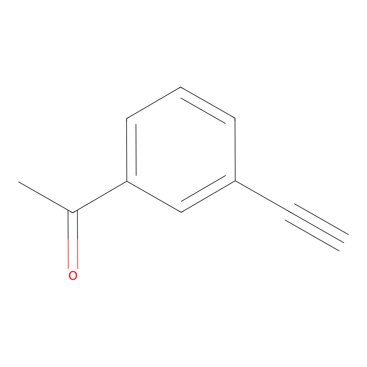 1-(3-Ethynylphenyl)ethanone molecular structure, CAS 139697-98-6