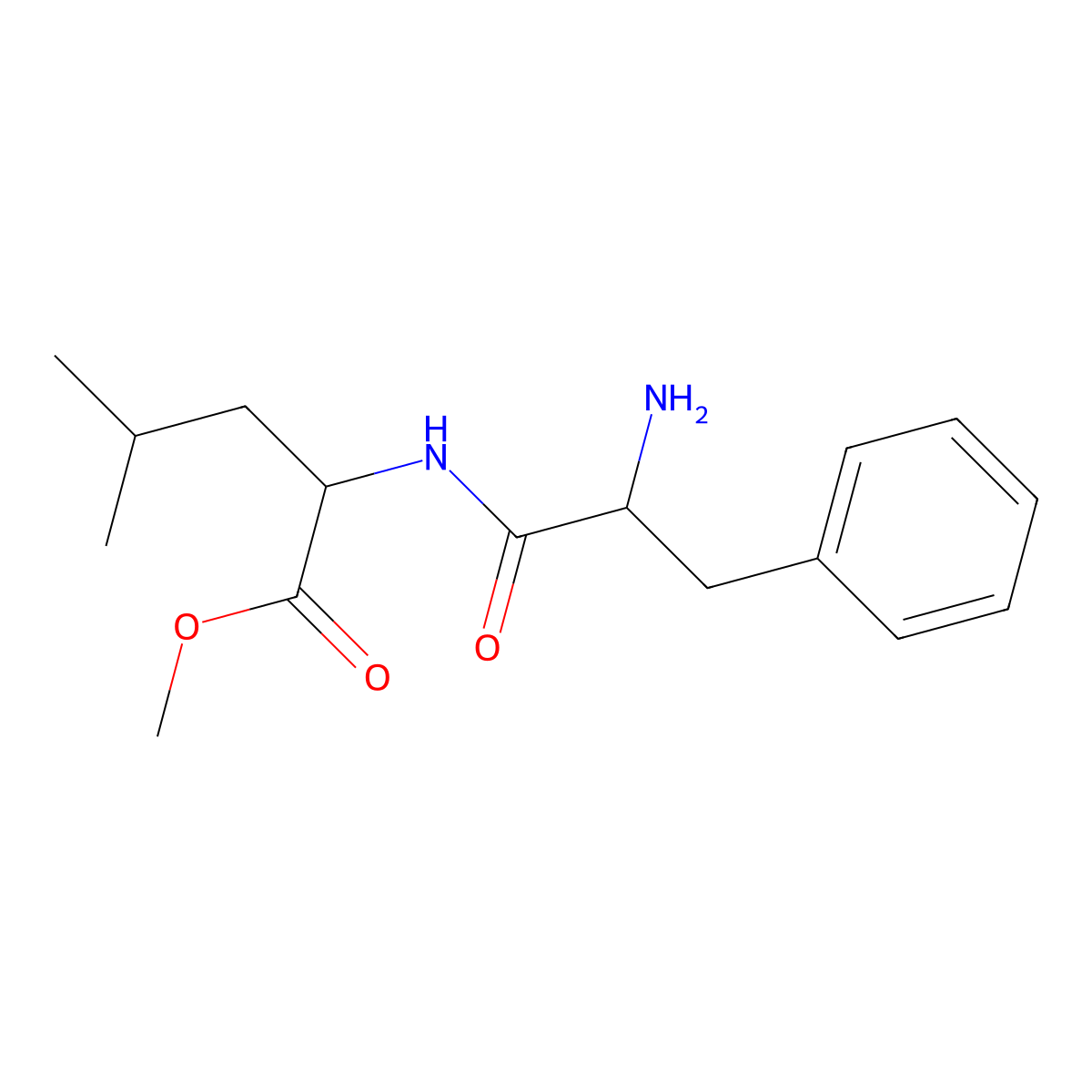 Methyl 2-(2-amino-3-phenylpropanamido)-4-methylpentanoate molecular structure, CAS 1396979-94-4