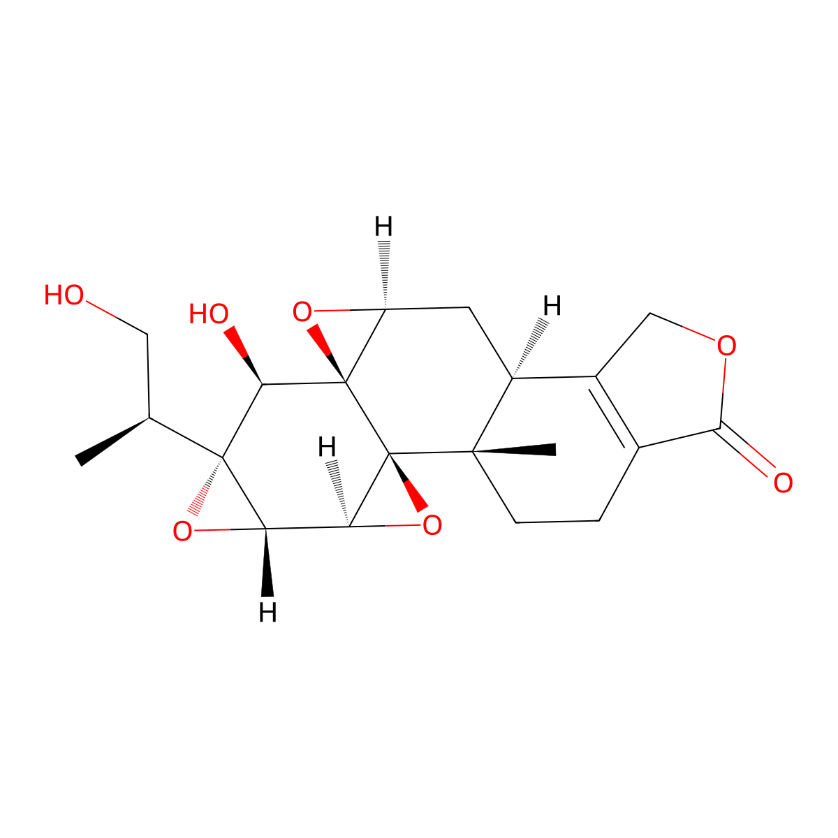 16-Hydroxytriptolide molecular structure, CAS 139713-80-7