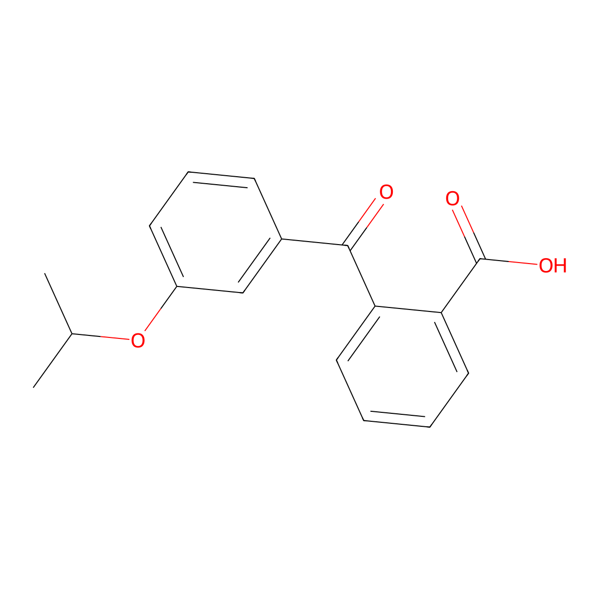 2-(3-Isopropoxybenzoyl)benzoic acid molecular structure, CAS 1397181-65-5