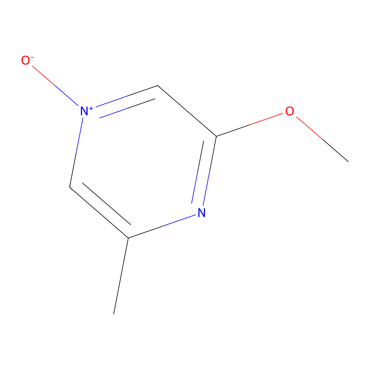 3-Methoxy-5-methylpyrazine 1-Oxide molecular structure, CAS 139725-49-8