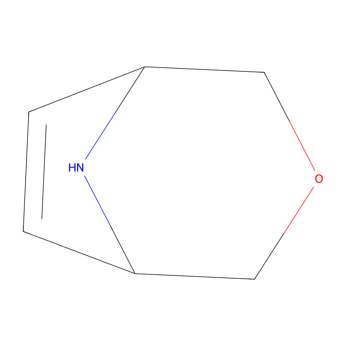 3-Oxa-8-azabicyclo[3.2.1]oct-6-ene molecular structure, CAS 1397708-44-9