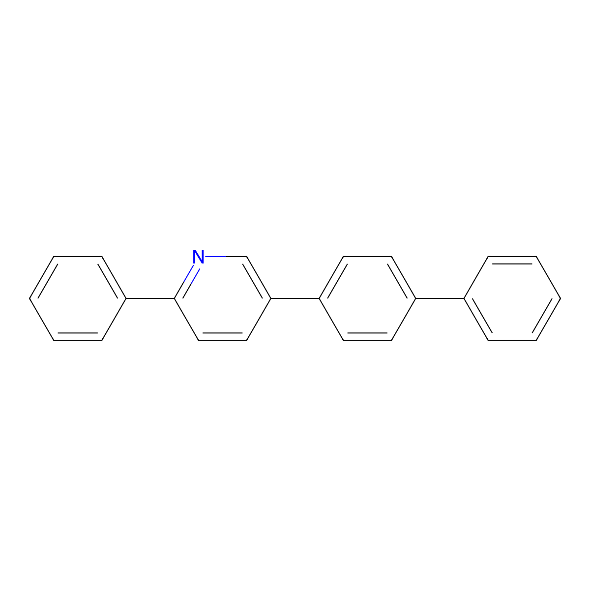 5-([1,1'-Biphenyl]-4-yl)-2-phenylpyridine molecular structure, CAS 1397923-67-9