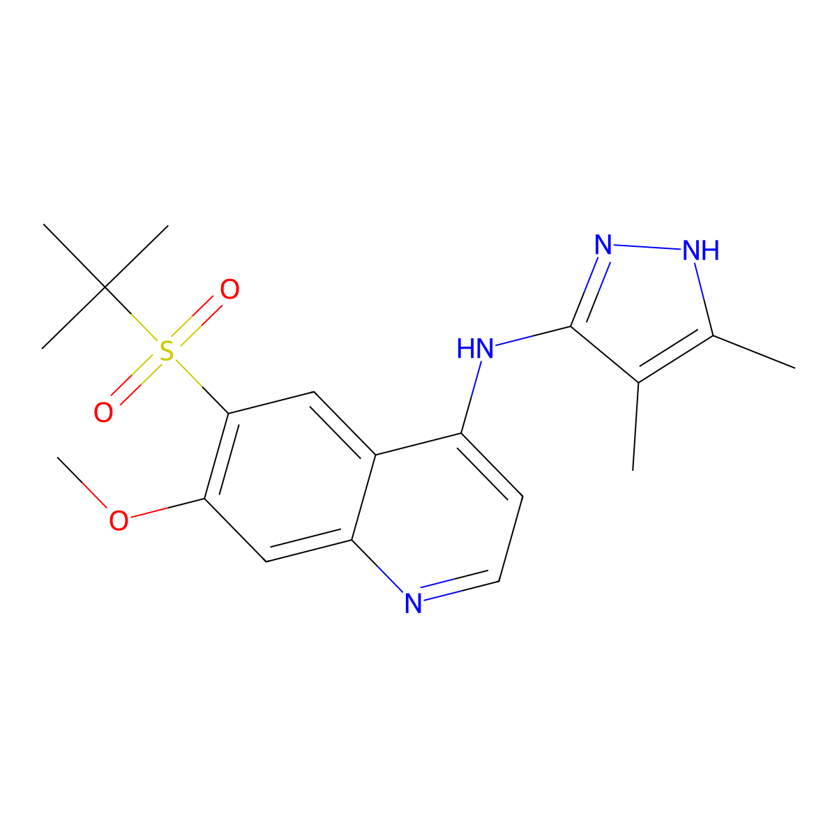 RIP2 Kinase Inhibitor 3 molecular structure, CAS 1398053-50-3