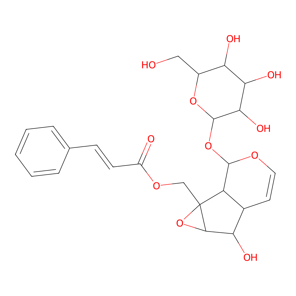 Globularin molecular structure, CAS 1399-49-1