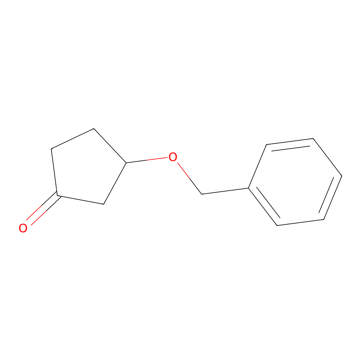 3-(Benzyloxy)cyclopentan-1-one molecular structure, CAS 139914-48-0