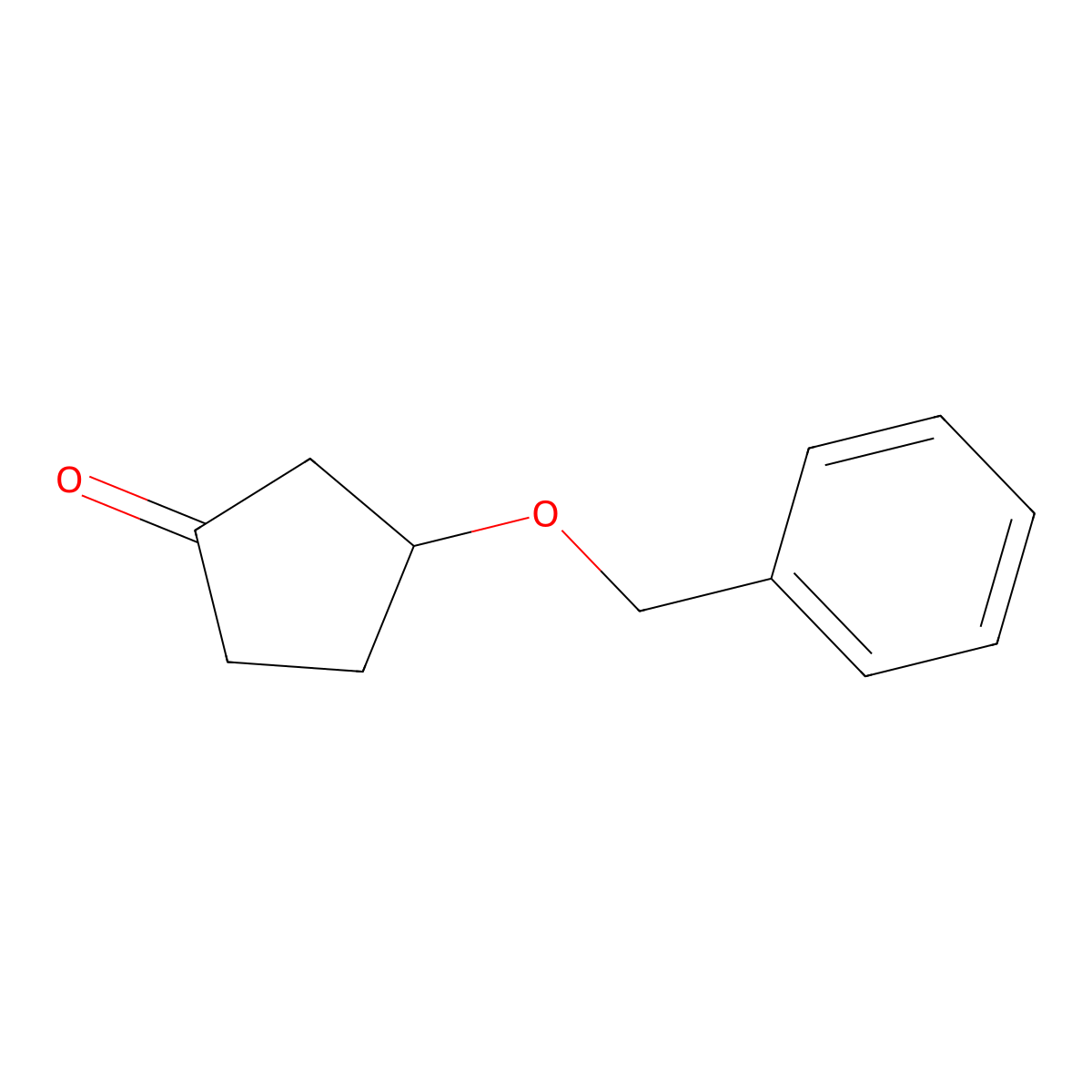 3-(Benzyloxy)cyclopentan-1-one molecular structure, CAS 139914-48-0