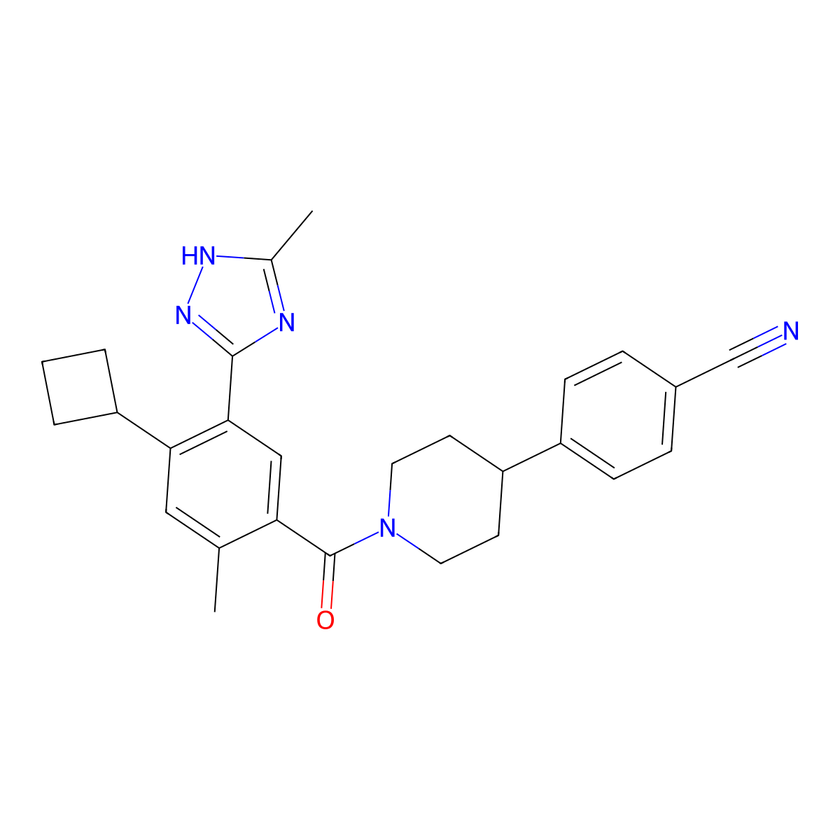 Denifanstat molecular structure, CAS 1399177-37-7
