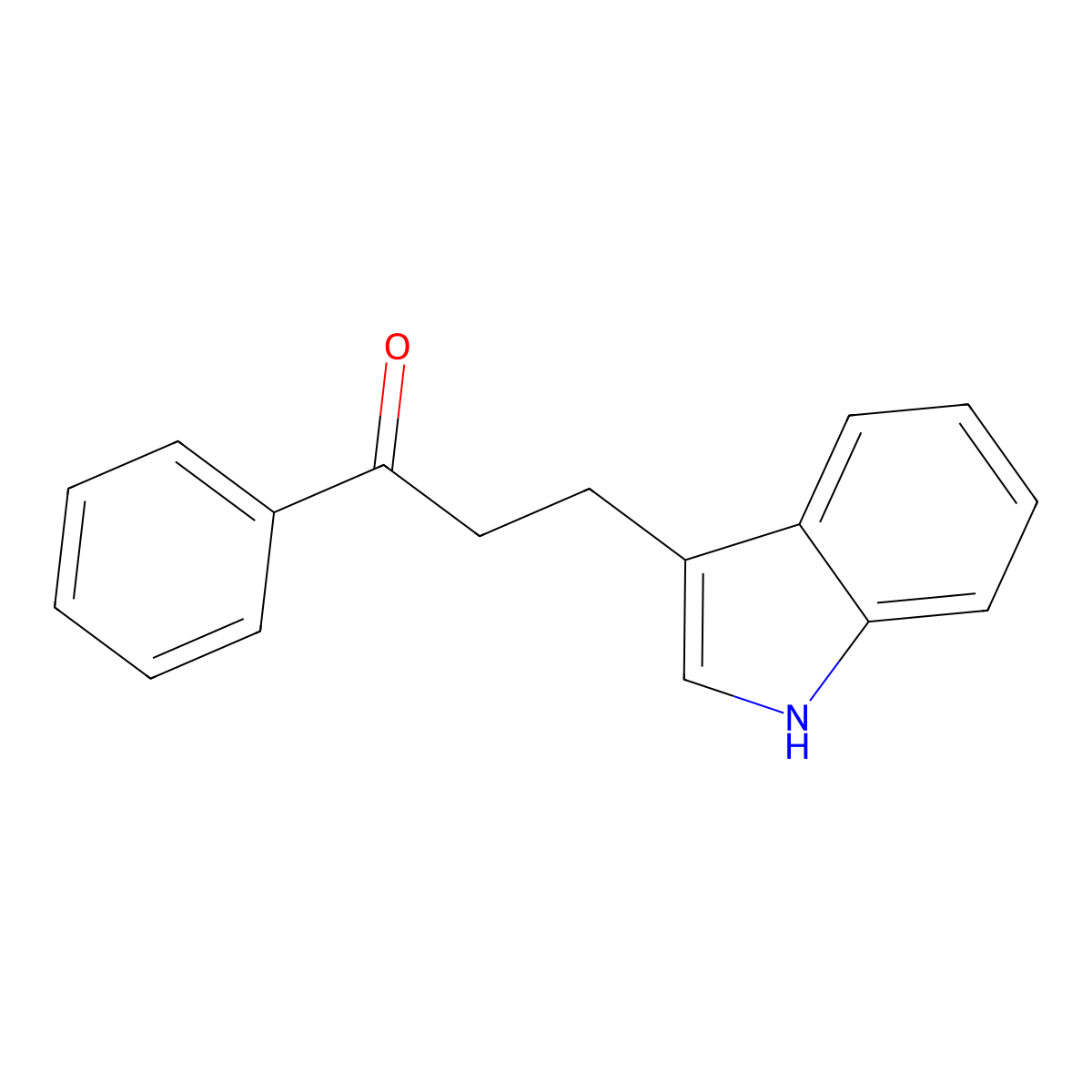 2-(3-Indolyl)ethylphenyl ketone molecular structure, CAS 13993-17-4