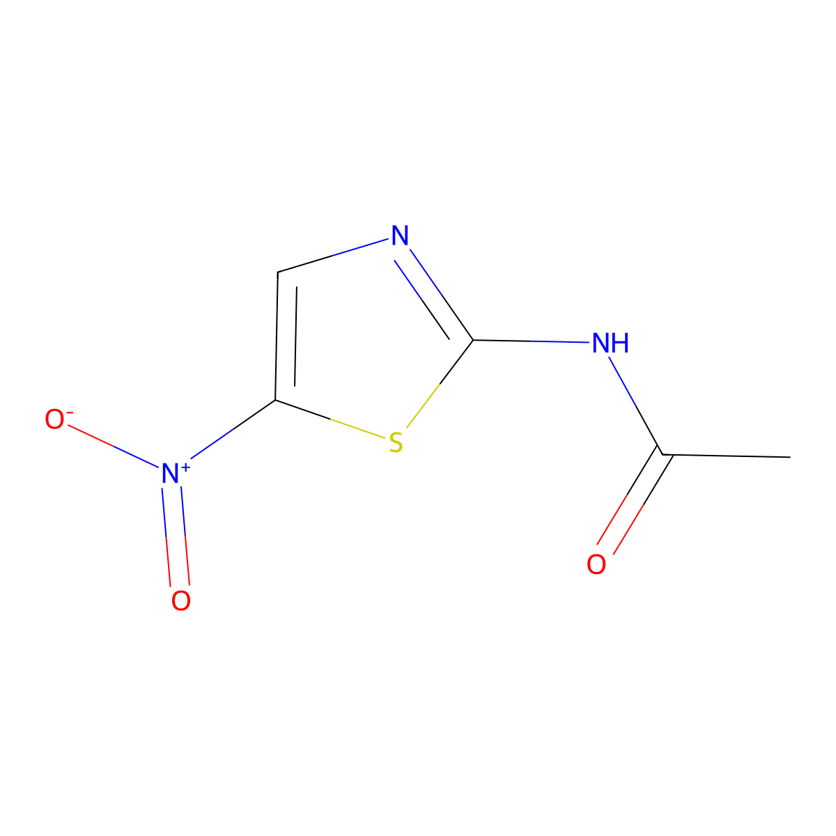 Nithiamide molecular structure, CAS 140-40-9
