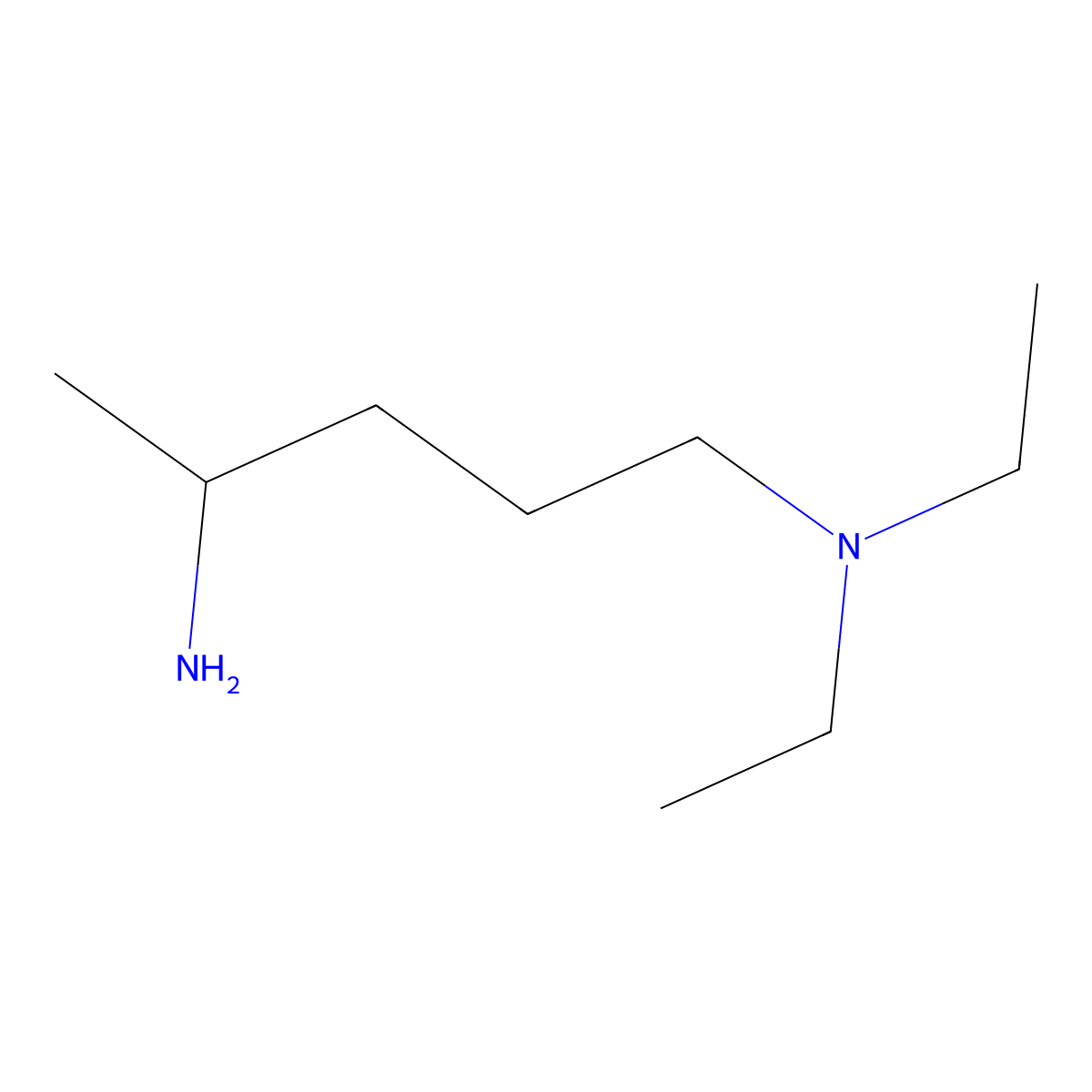 Novoldiamine molecular structure, CAS 140-80-7