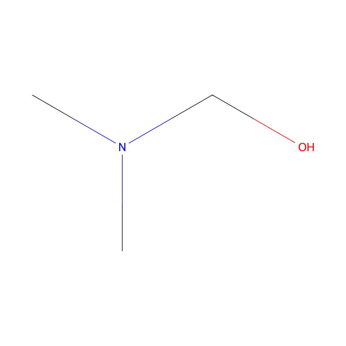 Methanol, 1-(dimethylamino)- molecular structure, CAS 14002-21-2