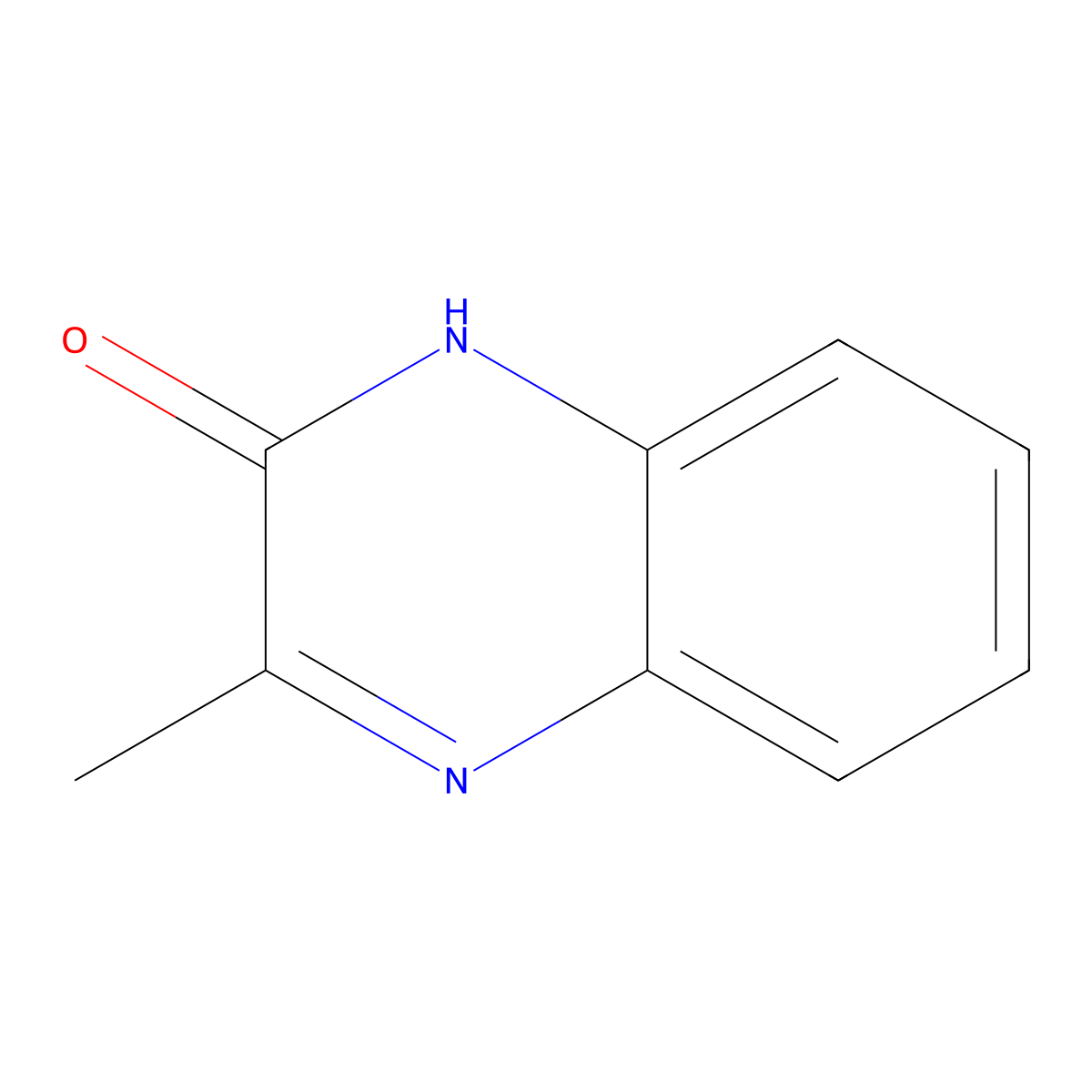 3-Methylquinoxalin-2-ol molecular structure, CAS 14003-34-0