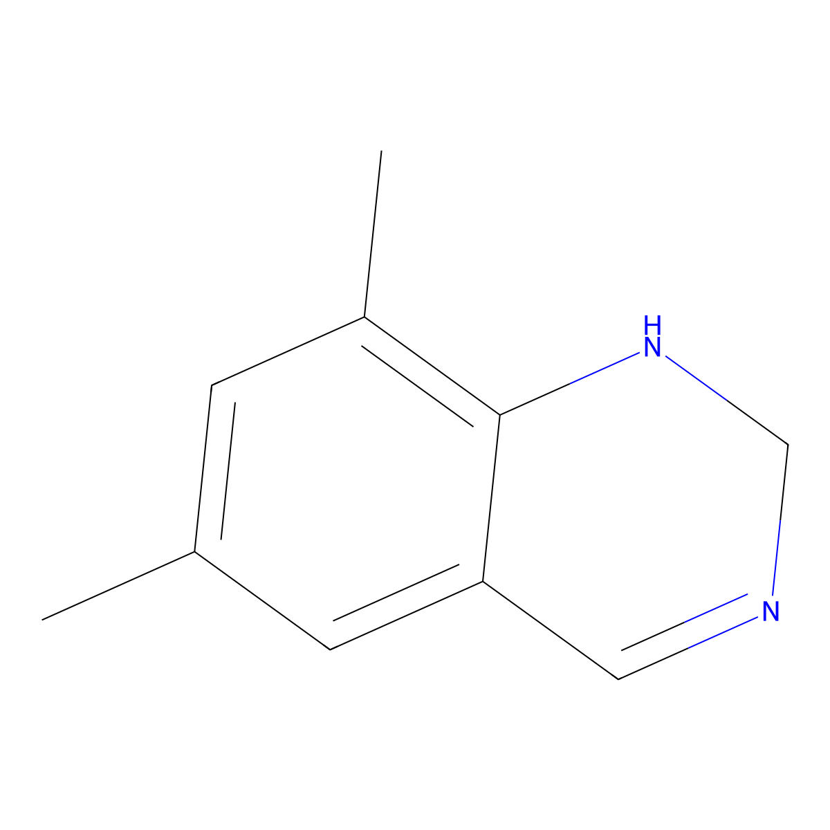 6,8-Dimethyl-1,2-dihydroquinazoline molecular structure, CAS 1400636-82-9