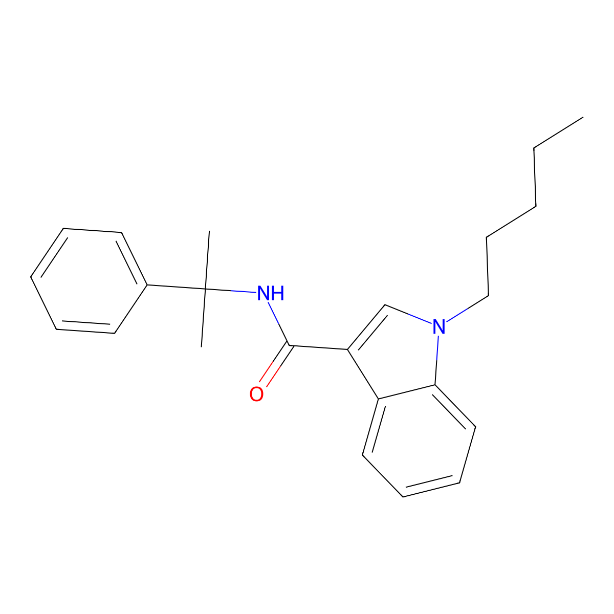 Cumyl-PICA molecular structure, CAS 1400742-32-6