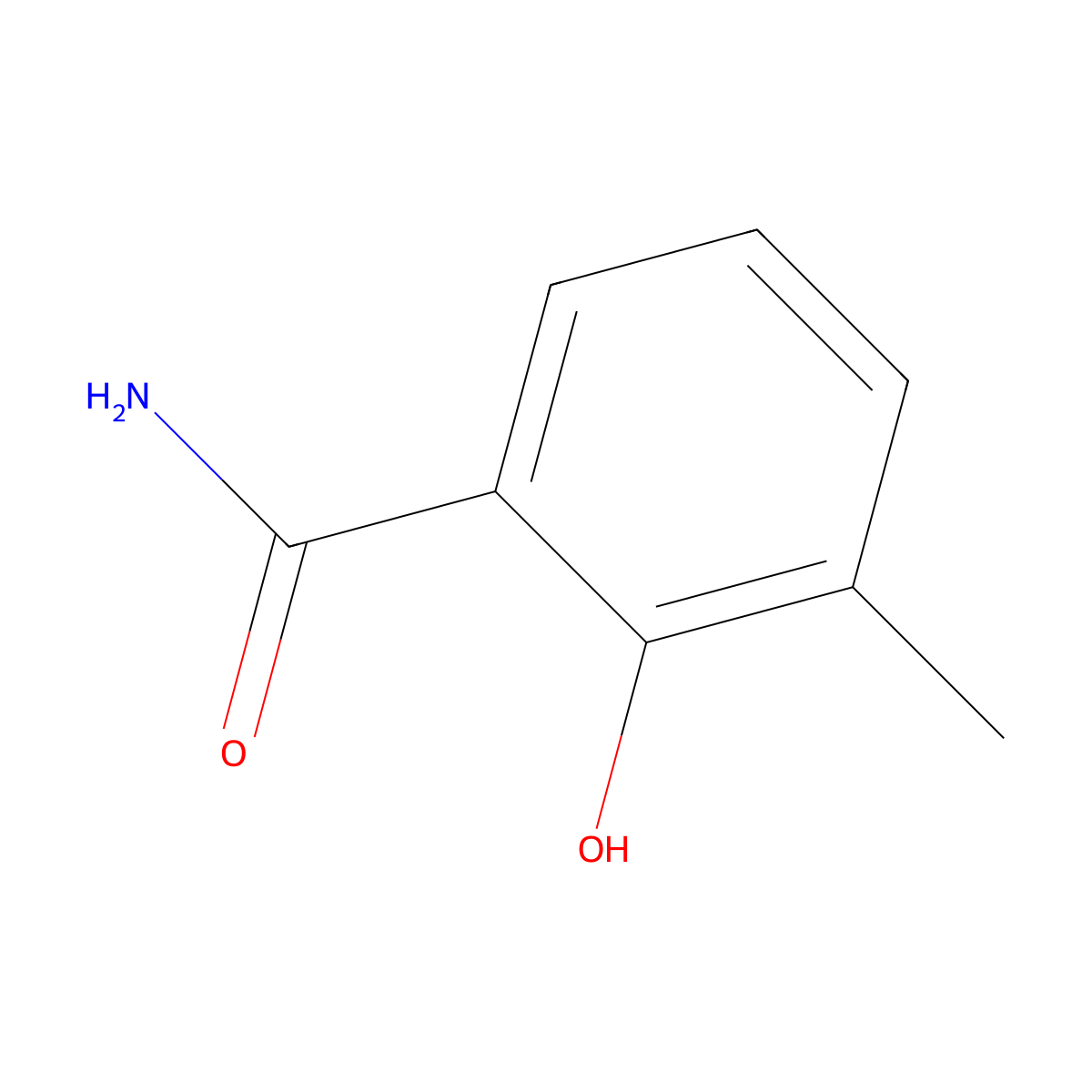 2,3-Cresotamide molecular structure, CAS 14008-60-7