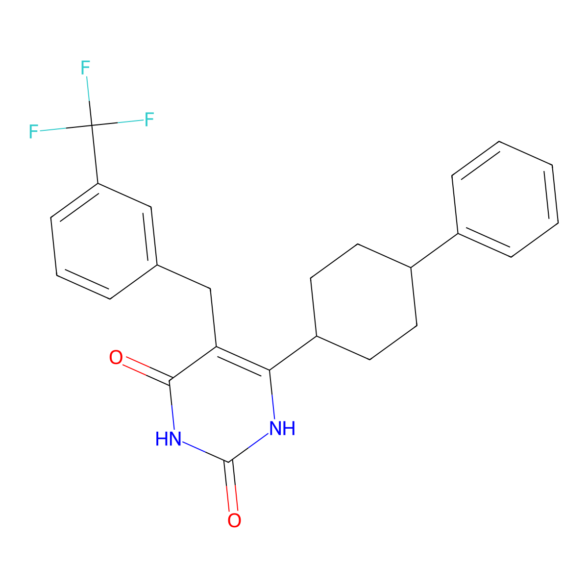 Miricorilant molecular structure, CAS 1400902-13-7