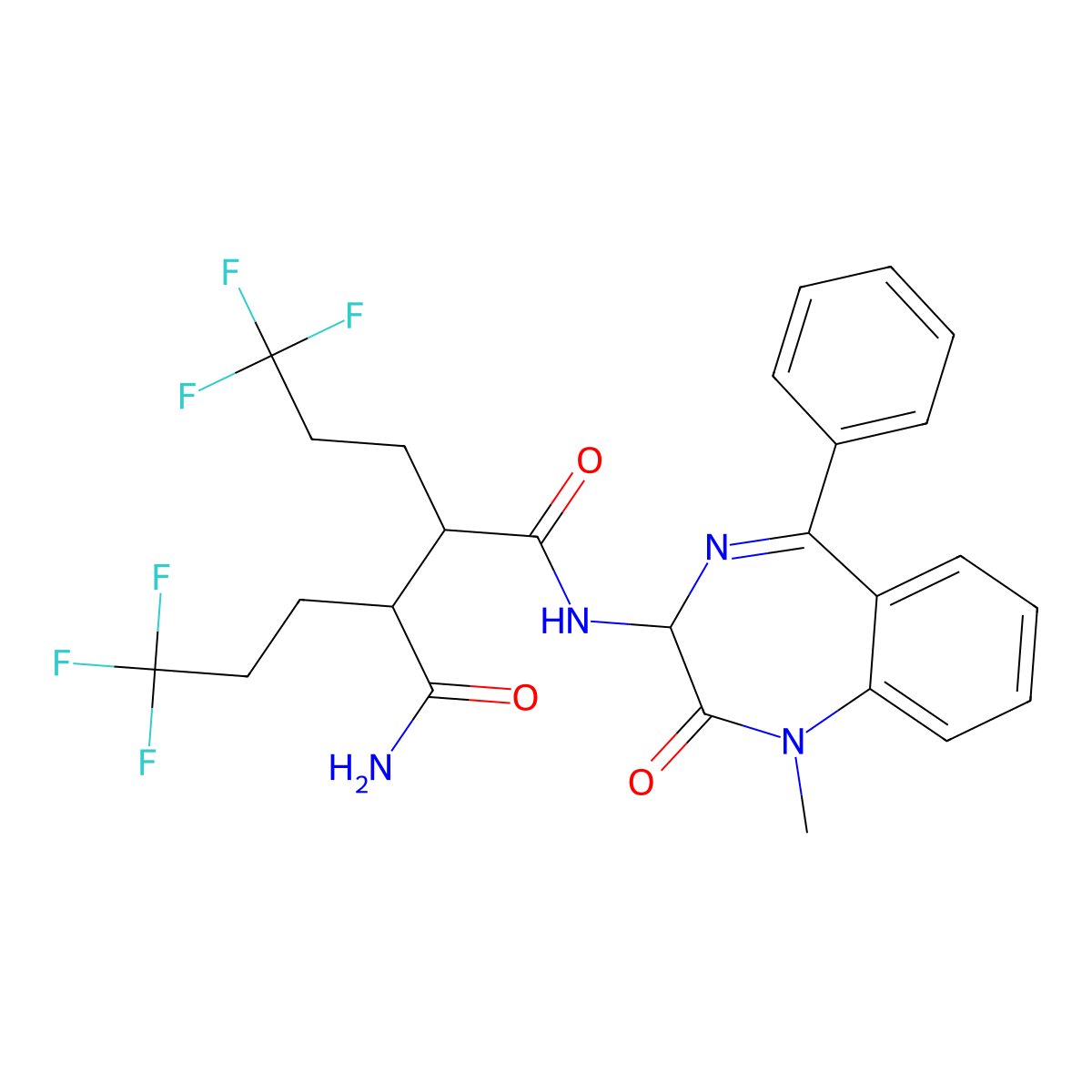 Bms 906024 molecular structure, CAS 1401066-79-2