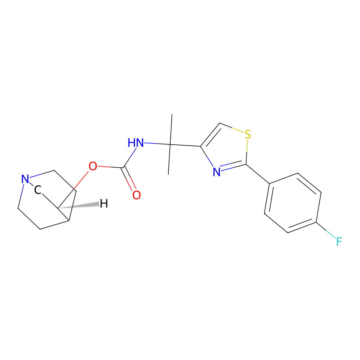 Venglustat molecular structure, CAS 1401090-53-6