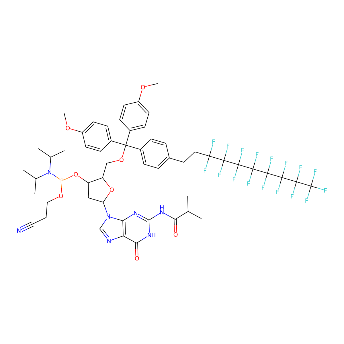 FDMT-N2-iBu-dG CEP molecular structure, CAS 1401422-21-6