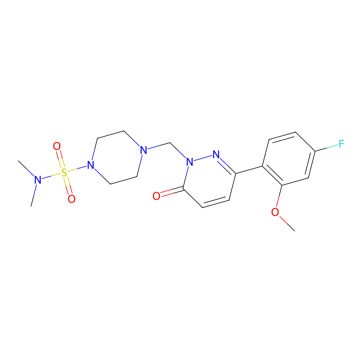 C18H24FN5O4S molecular structure, CAS 1401574-74-0