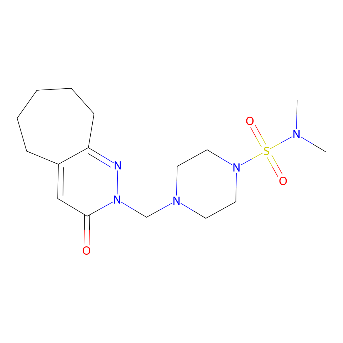 C16H27N5O3S molecular structure, CAS 1401596-50-6
