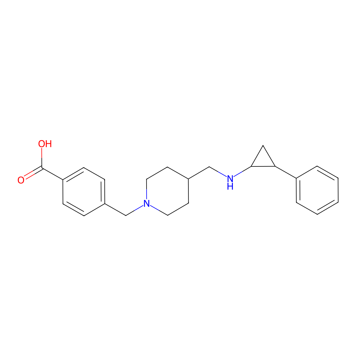 Gsk-2879552 molecular structure, CAS 1401966-69-5