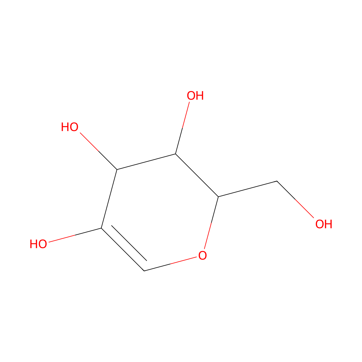 Lichenan molecular structure, CAS 1402-10-4