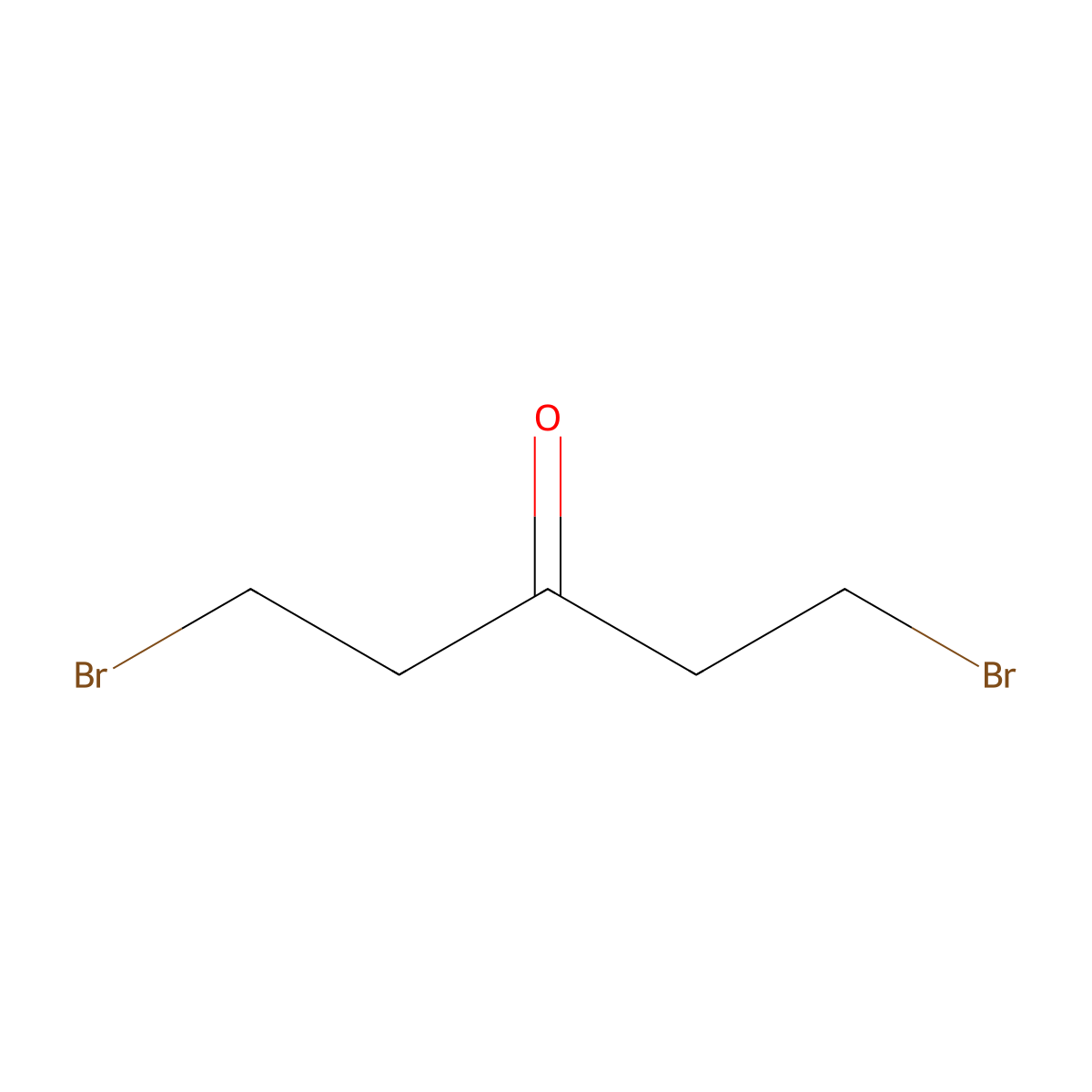 1,5-Dibromopentan-3-one molecular structure, CAS 140200-76-6