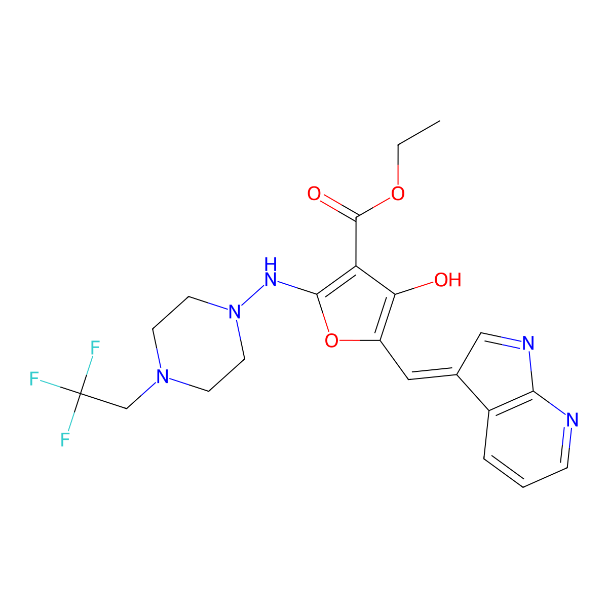 Monzosertib molecular structure, CAS 1402057-88-8