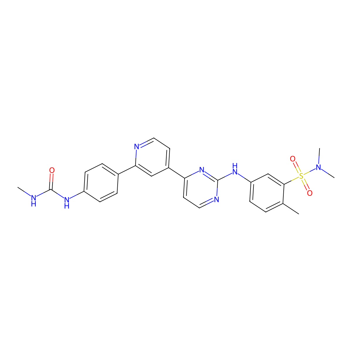 hSMG-1 inhibitor 11e molecular structure, CAS 1402452-10-1